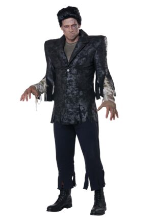 Adult Frankenstein Monster Bold Shoulder Costume | Scary Costumes