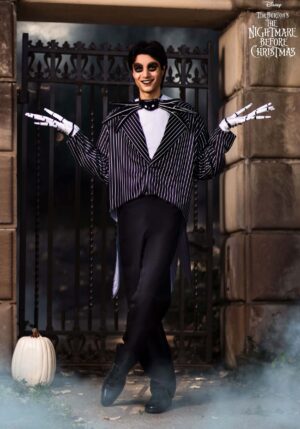 Tim Burton Adult Jack Skellington Costume | Disney Costumes