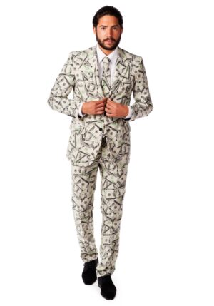 OppoSuits Men's Money Costume Suit | Adult Suits