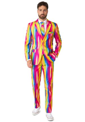 Opposuits Men's Rainbow Glaze Suit | Adult Opposuits