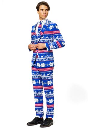 OppoSuits Ugly Christmas Sweater Suit Men's Costume | OppoSuits