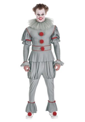 Pennywise Clown Suit Men's Costume | Pennywise Costumes