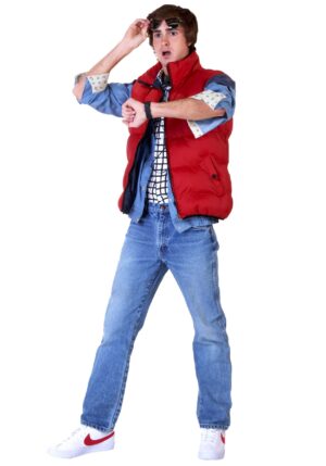 Plus Size Men's Back to the Future Marty McFly Costume | Movie Costumes