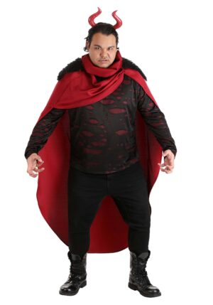 Plus Size Men's Demon Lord Costume | Devil Costumes