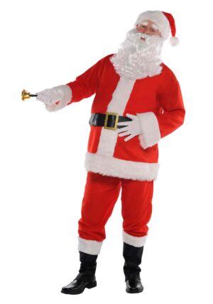 Seasonal Santa Suit Pullover Men's Costume | Santa Costumes