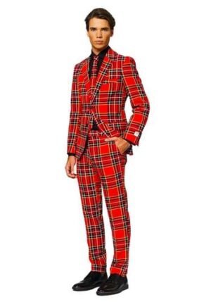 Tartan Plaid Men's Opposuit