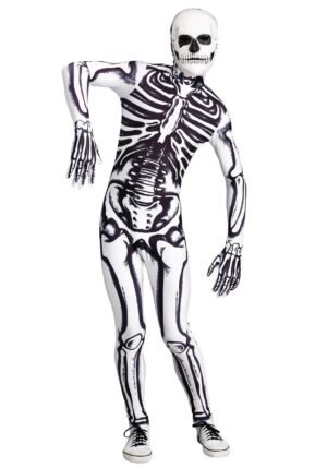 White Skeleton Costume for Men | Skeleton Costumes