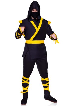 Yellow Ninja Men's Costume
