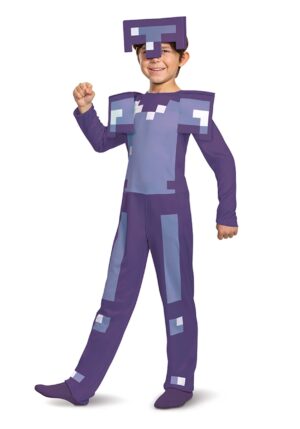 Minecraft Enchanted Diamond Armor Costume for Kids