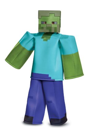 Minecraft Prestige Child Zombie Costume | Minecraft Costumes