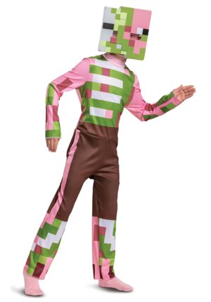 Child Minecraft Zombie Pigman Costume | Minecraft Costumes