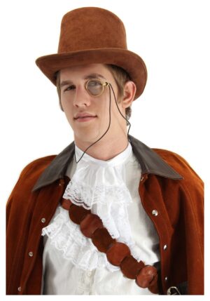 Gold Costume Monocle Accessory | Historical Accessories