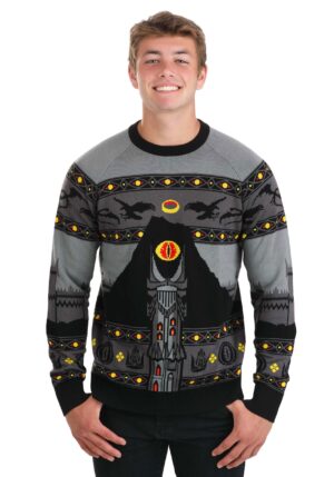 Adult Mordor Lord of the Rings Ugly Sweater | Lord  of the Rings Apparel