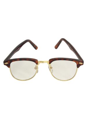 Brown Tortoise Costume Mr. 50's Glasses | Costume Glasses