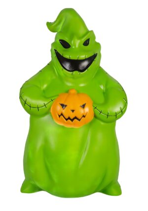 24-Inch Nightmare Before Christmas Blow Mold Light Up Oogie Boogie Decoration | Disney Decoration