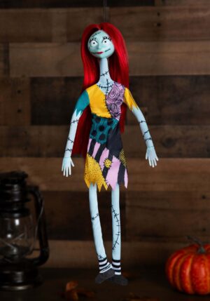 16-Inch Nightmare Before Christmas Hanging Sally Poseable Decoration | Disney Decorations