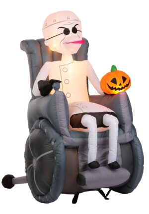 5.5FT Nightmare Before Christmas Inflatable Dr. Finkelstein Decoration | Disney Decorations