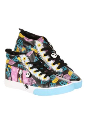 Nightmare Before Christmas Sally High-Top Shoes for Women | Disney Accessories