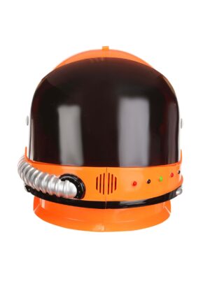 Orange Astronaut Adult Costume Helmet | Astronaut Accessories