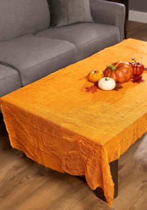 Orange Gauze Cloth Decoration | Indoor Halloween Decorations
