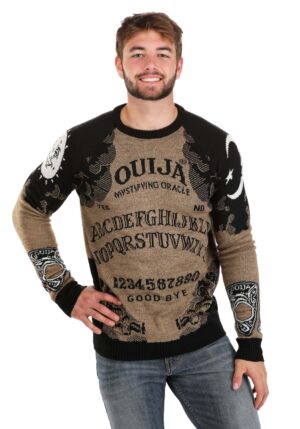 Adult Ouija Board Halloween Sweater | Exclusive Halloween Sweaters