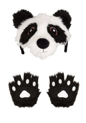 Panda Plush Headband & Paws Costume Kit | Panda Costumes