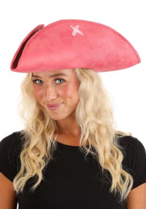 Adult Pink Tricorn Hat