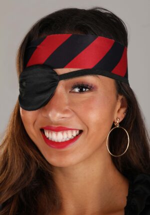 Pirate Eye Patch and Earring Costume Accessory Kit | Pirate Accessories