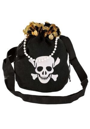 Pirate Flag Treasure Accessory Purse | Pirate Accessories