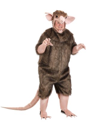 Plus Size Sewer Rat Adult Costume | Adult Animal Costumes