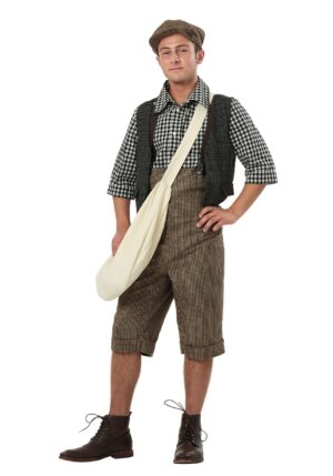 Plus Size 20s Newsie Men's Costume | 20's Costumes