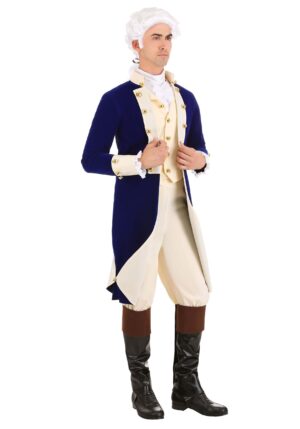 Plus Size Alexander Hamilton Men's Costume