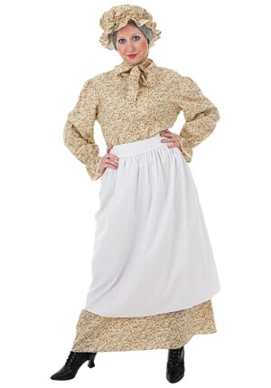 Plus Size Auntie Em Women's Costume Dress | Movie Costumes