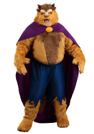 Plus Size Authentic Caped Disney Beast Men's Costume | Beauty and the Beast Costumes