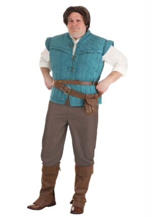 Men's Plus Size Authentic Disney Tangled Flynn Rider Costume