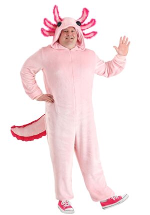 Plus Size Axolotl Adult Costume | Plus Size Animal Costumes