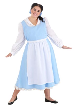 Beauty and the Beast Plus Size Belle Blue Costume Dress