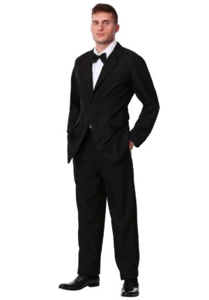 Plus Size Black Men's Costume Suit | Exclusive Costumes