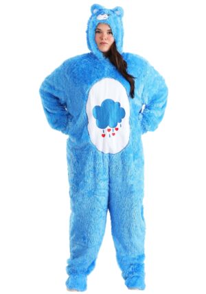 Plus Size Care Bears Retro Grumpy Bear Adult Costume | Care Bears Costumes