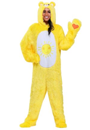 Plus Size Adult Care Bears Funshine Bear Costume | Care Bears Costumes