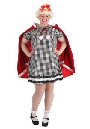 Plus Size Women's Dr. Seuss Cindy Lou Who Costume Dress | How the Grinch Stole Christmas Costumes