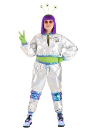 Cosmonaut Alien Plus Size Women's Costume
