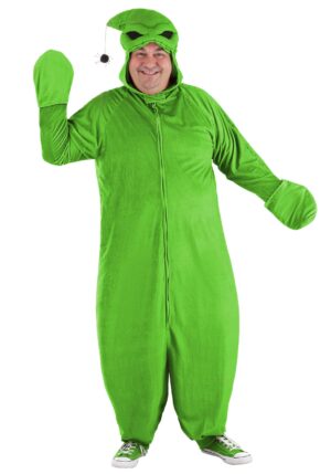 Plus Size Adult Deluxe Nightmare Before Christmas Green Oogie Boogie Costume | Disney Costumes