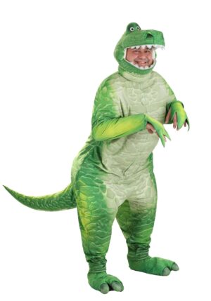Plus Size Deluxe Toy Story Rex Adult Costume