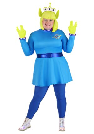 Women's Plus Size Disney and Pixar Toy Story Alien Costume | Disney Costumes