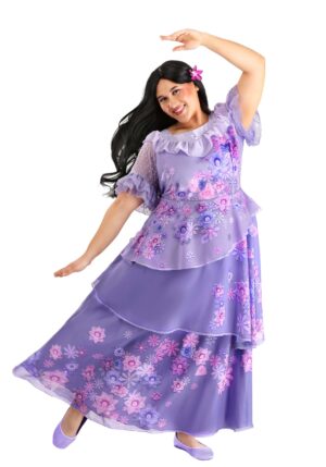 Plus Size Women's Disney Encanto Isabela  Costume | Disney Costumes