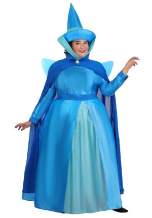 Women's Plus Size Disney Sleeping Beauty Merryweather Costume | Disney Costumes