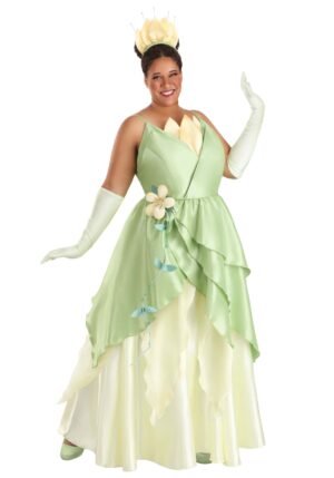 Plus Size Disney Princess and the Frog Tiana Costume for Women | Disney Costumes