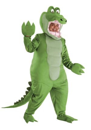 Plus Size Disney Peter Pan Tick-Tock Crocodile Costume for Men | Disney Costumes