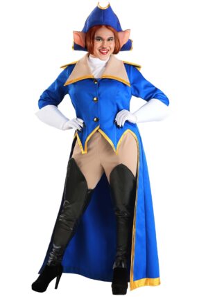 Plus Size Women's Disney Treasure Planet Captain Amelia Costume | Disney Costumes